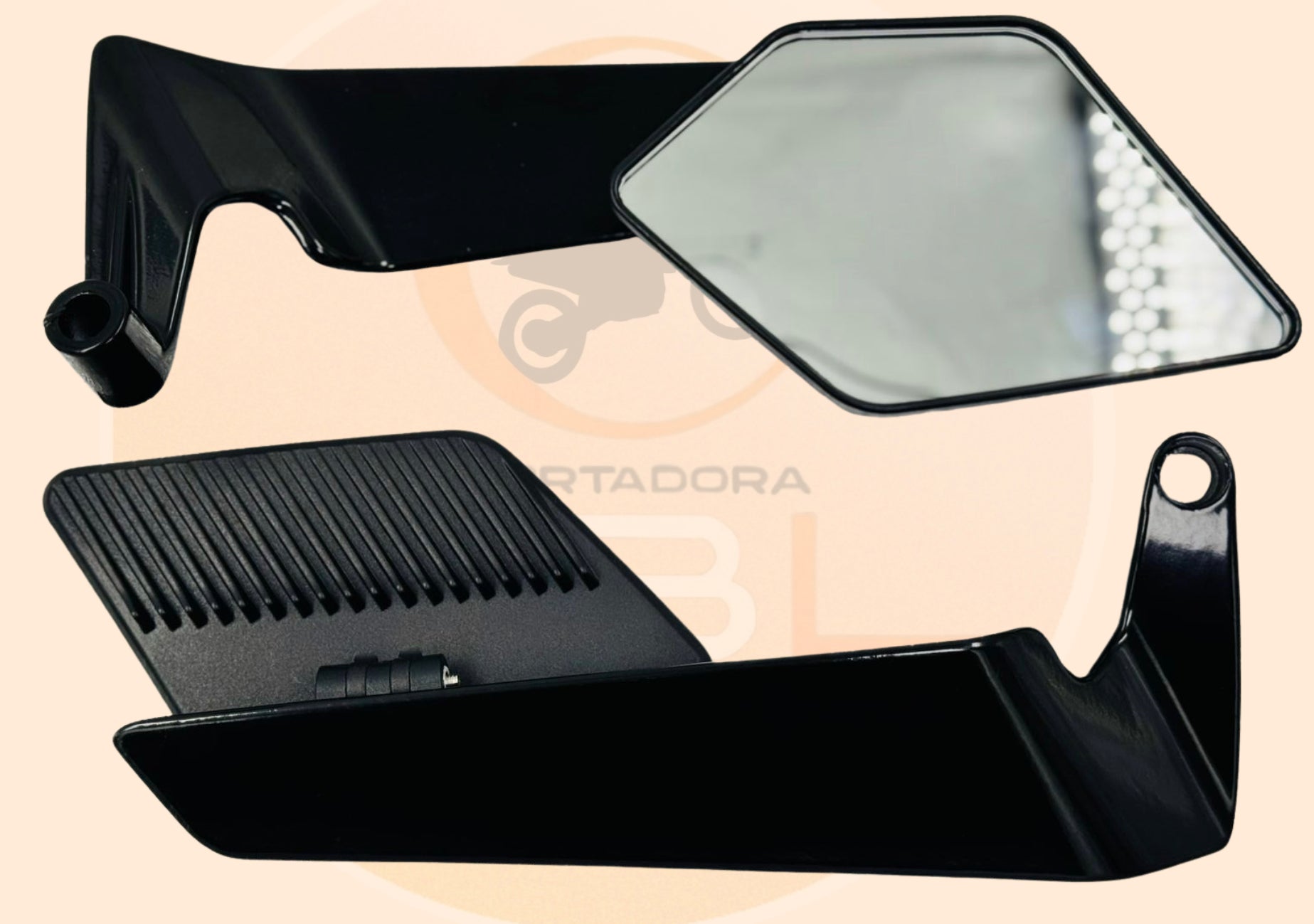 PAR DE ESPEJOS STEALTH MAX
